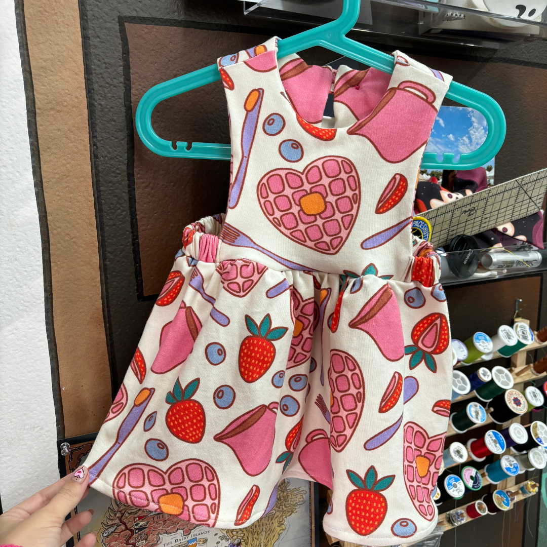 Perfect Pinafore Dress 💓 Kids Sizes 2Y-10Y | Valentine's Day Prints