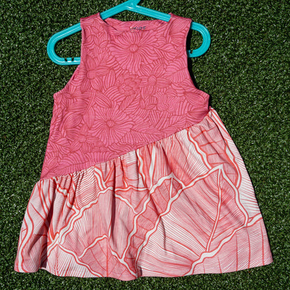 Asymmetrical Dress 🌴 Baby 0M-24M | Palm Springs Casual Prints