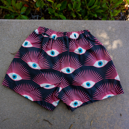 Vacation Mode Pocket Shorts 🌴 Kids 2Y-9Y | Palm Springs Casual Prints